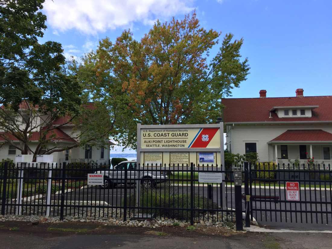 Alki Point lighthouse quarters