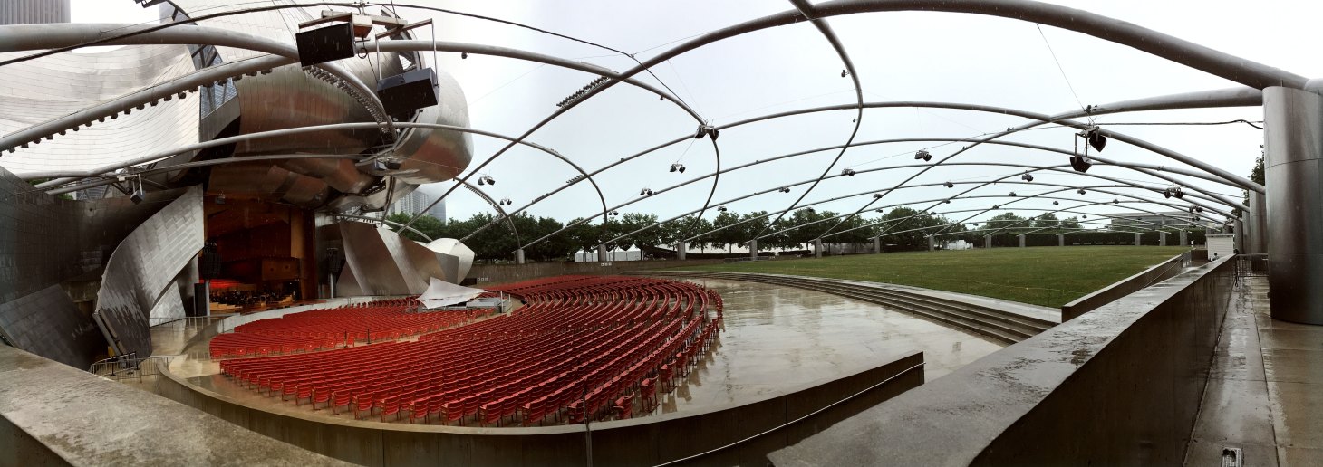 Jay Pritzker Pavilion in Millennium Park, Chicago