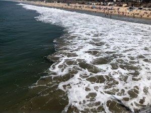 Santa Monica beach, California