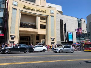 Dolby Theatre in Hollywood Blvd.