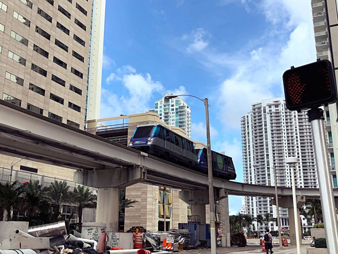 Metromover in Miami