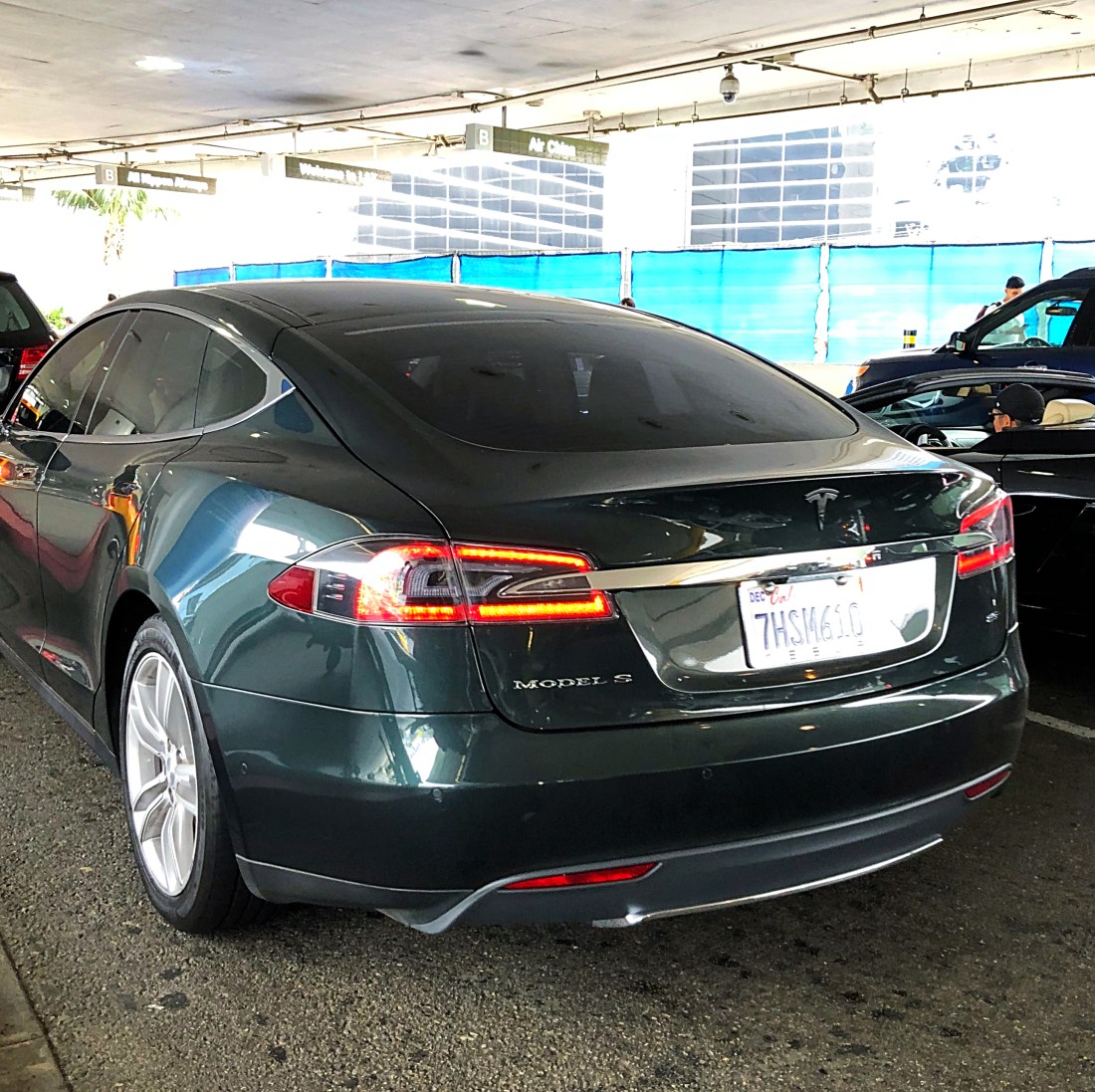 Tesla on the streets of LA
