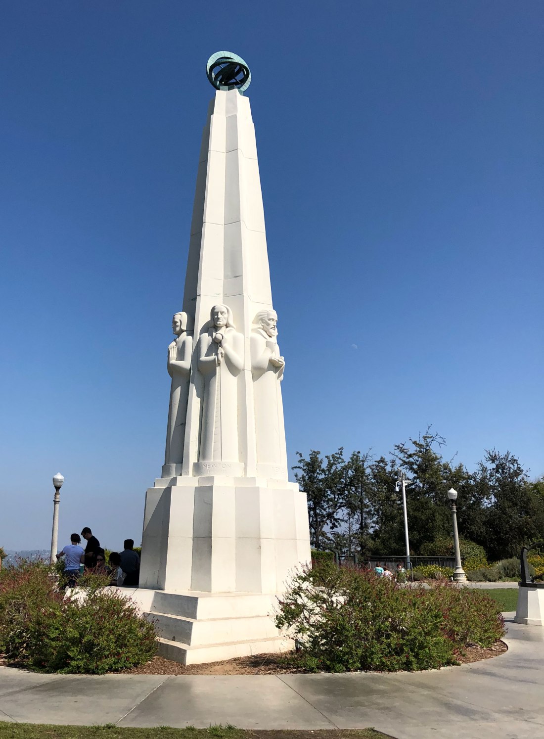 Astronomers monument - Griffith Observatory