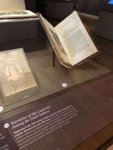 Ancient books in exhibition at The Freedom Tower, Miami