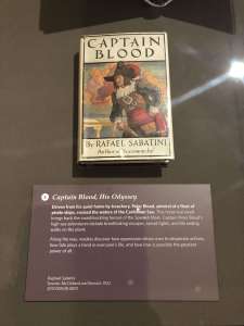 Old books on display at The Freedom Tower, Miami