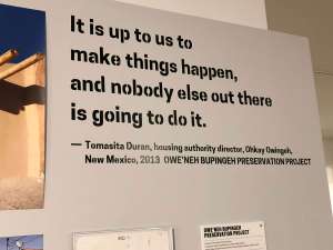 Social developmental projects, By the People, am exhibition at The Freedom Tower, Miami