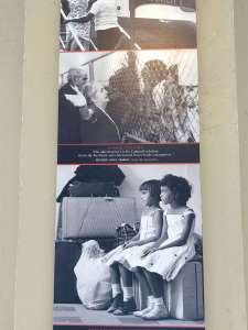 Refugee photos - exhibition at The Freedom Tower