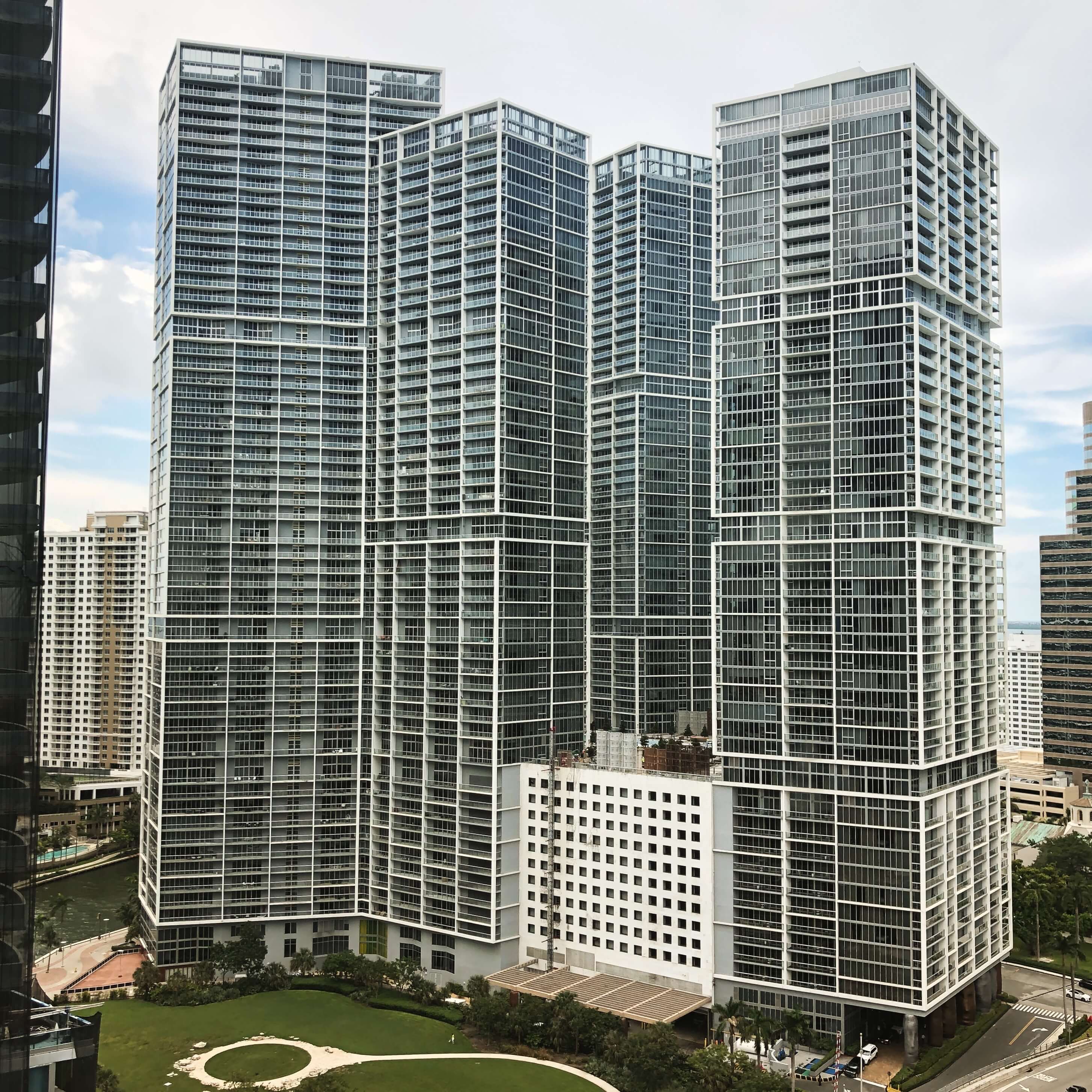 High rise building in downtown Miami, Florida