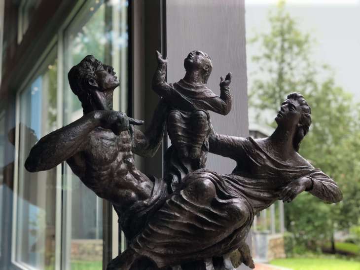 Hope of Humanity - a sculpture at the Umlauf sculpture garden and museum, Austin, Texas