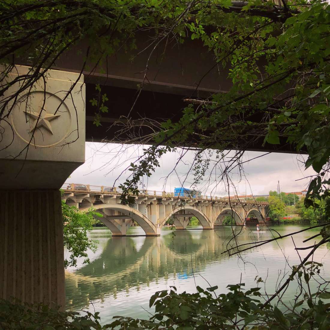 Ladybird Lake hike and bike trail in Austin, Texas