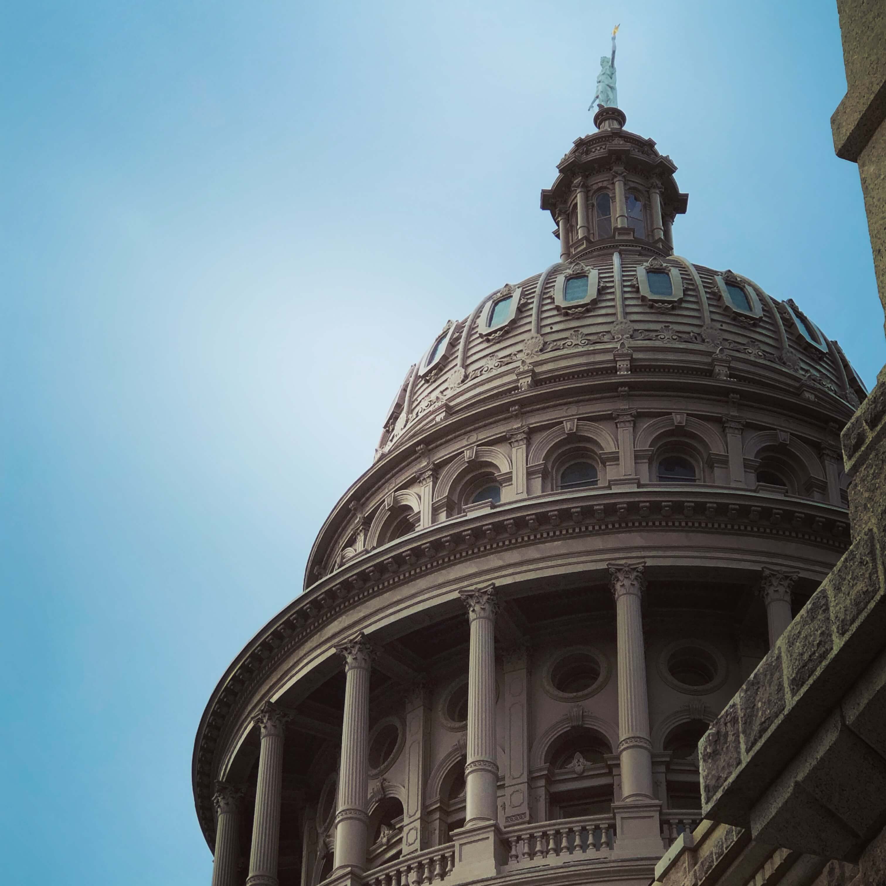 Texas State Capitol building in Austin