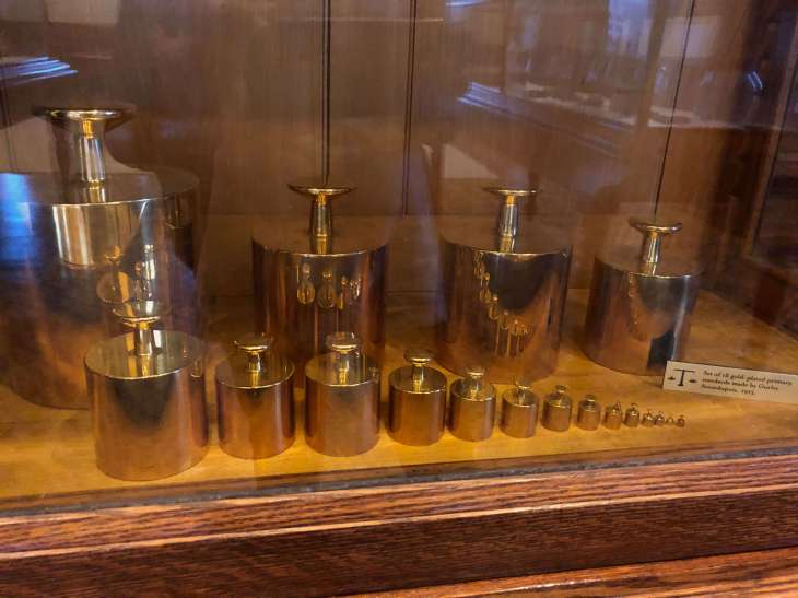 Artefacts on display at the Texas State Capitol in Austin
