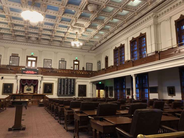 House of Representatives-Texas State Capitol in Austin