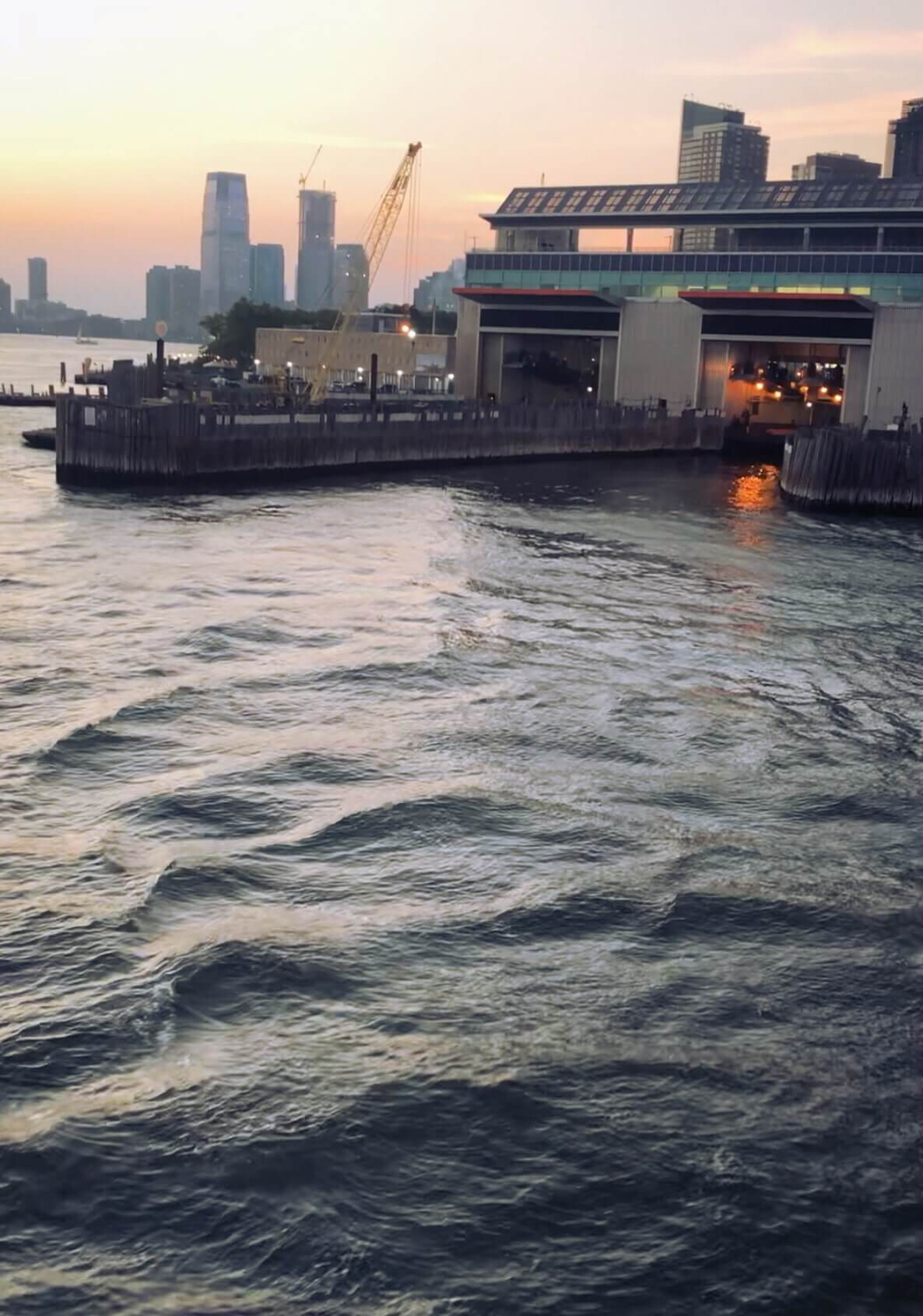 Ocean - Staten Island Ferry ride, New York City
