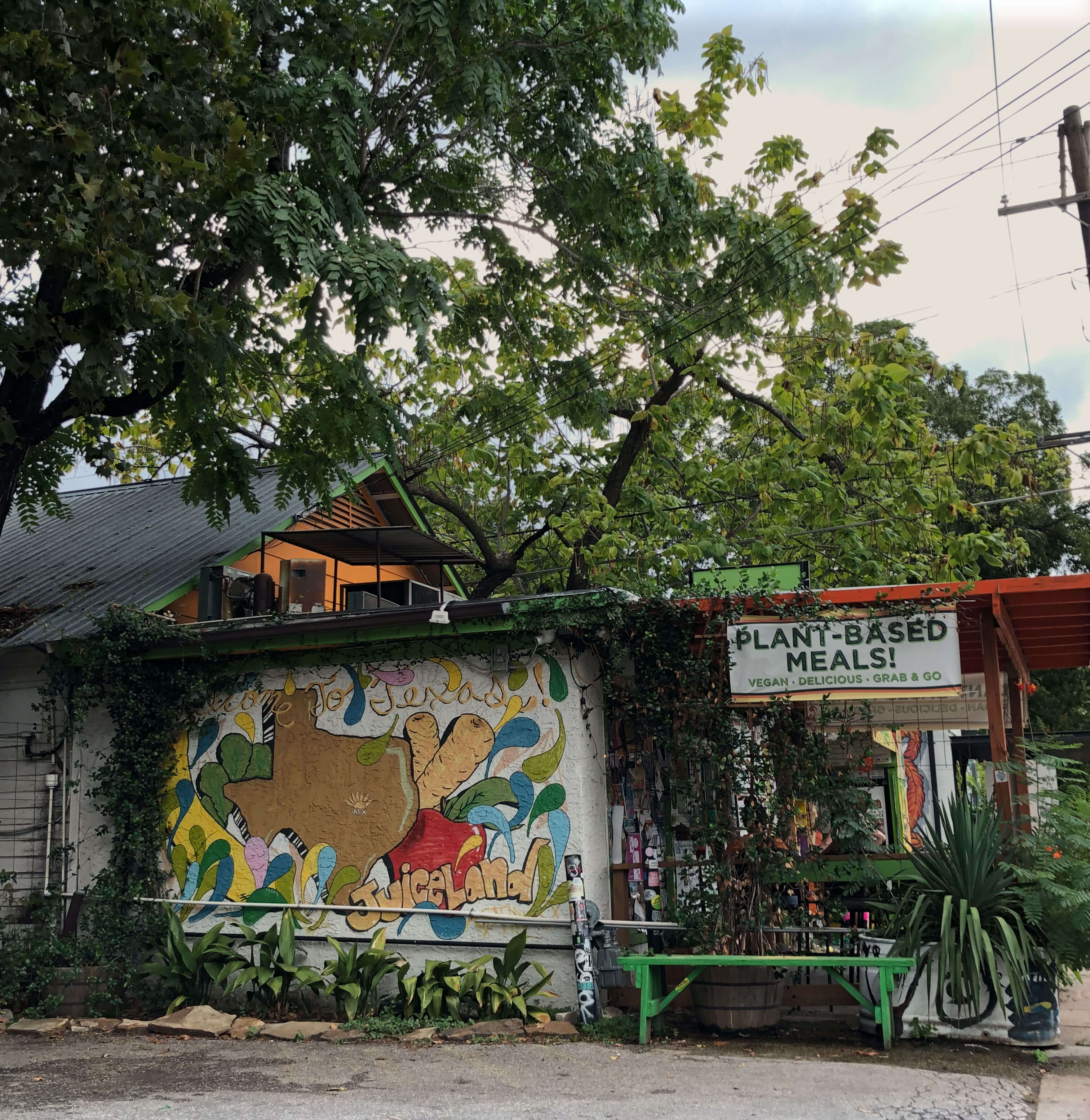 Juiceland eatery in Austin, Texas