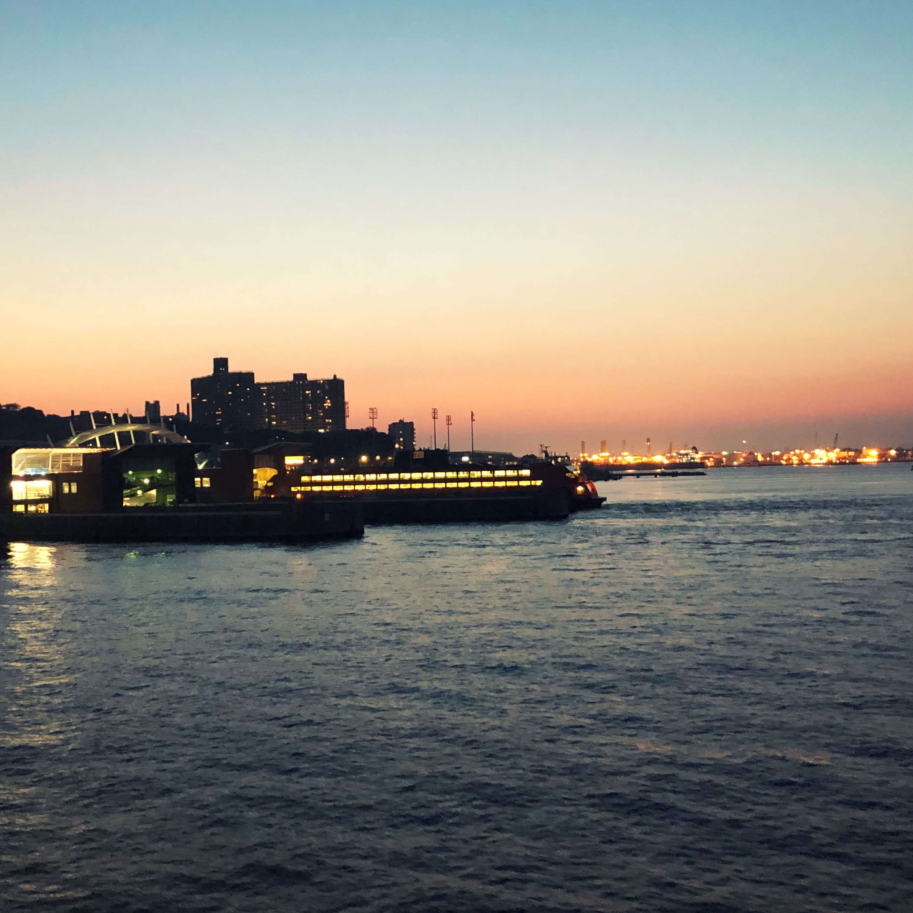 Staten Island ferry ride, New York City