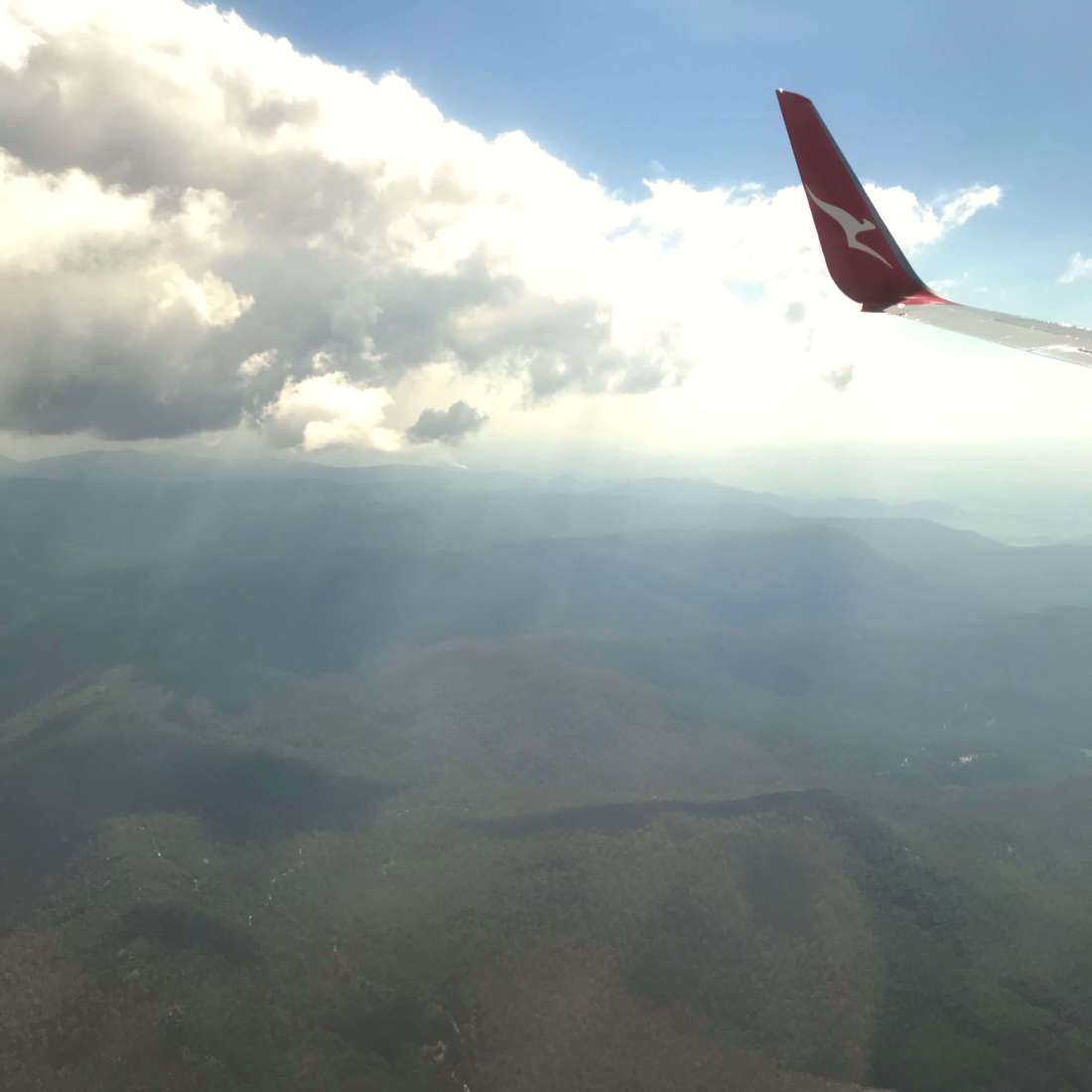 Somewhere above Canberra, Australia