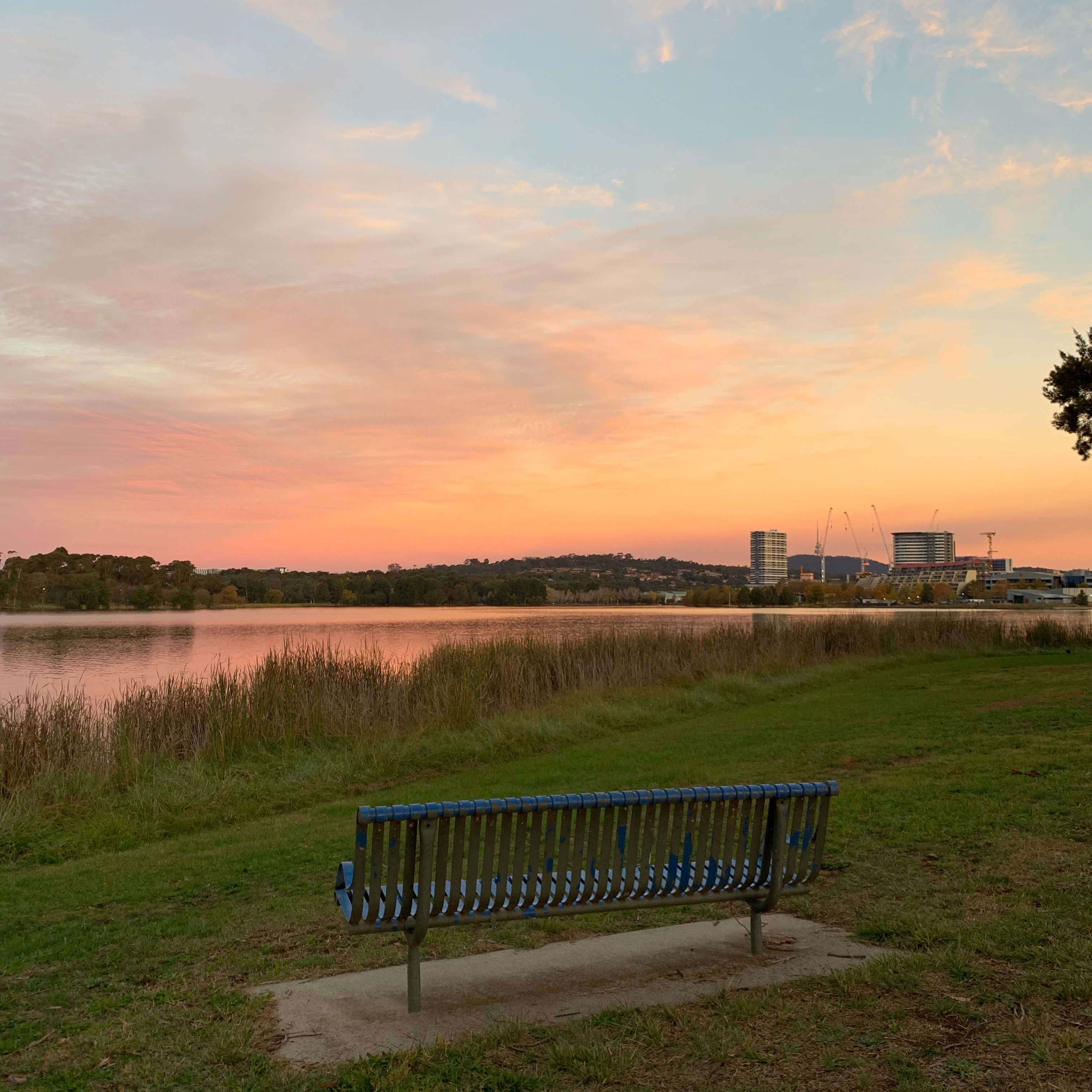 Sunset by Lake Ginninderra, Canberra