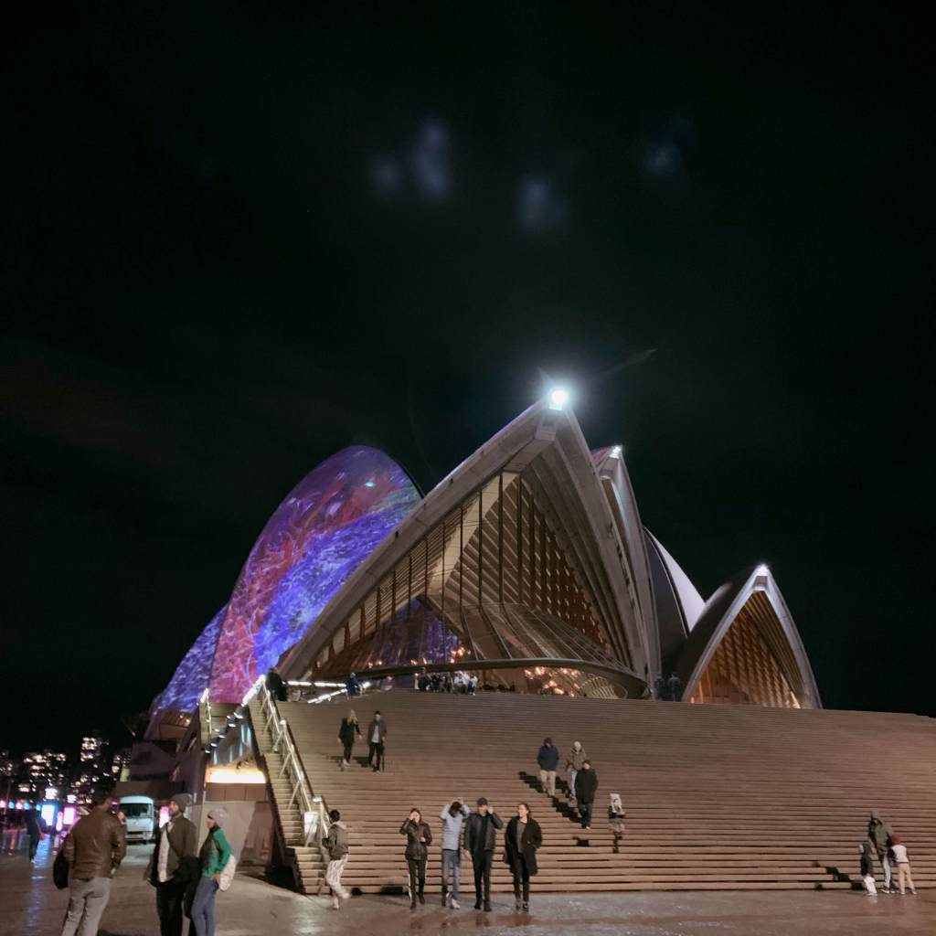Opera House during Vivid Sydney