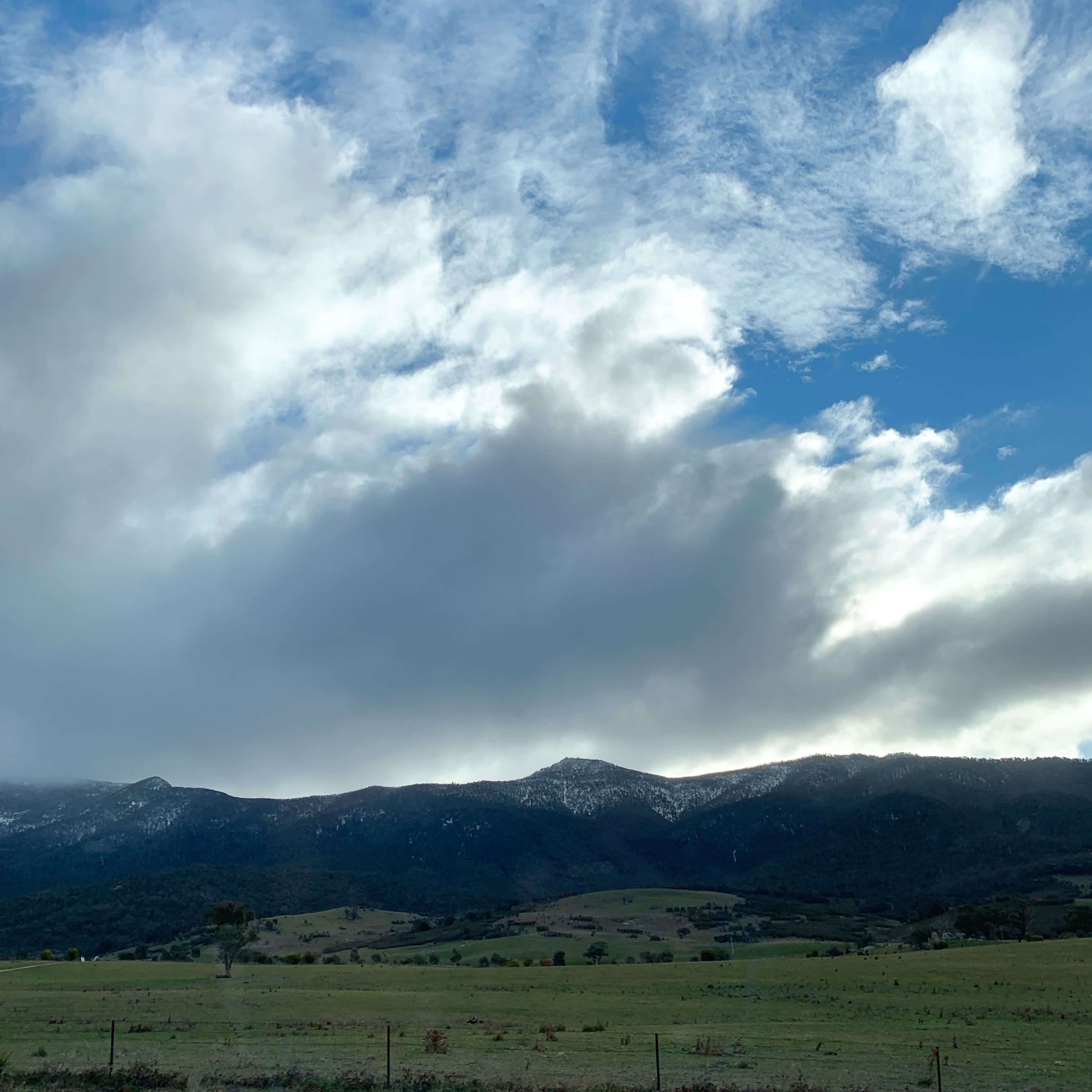 Tidbinbilla mountain range