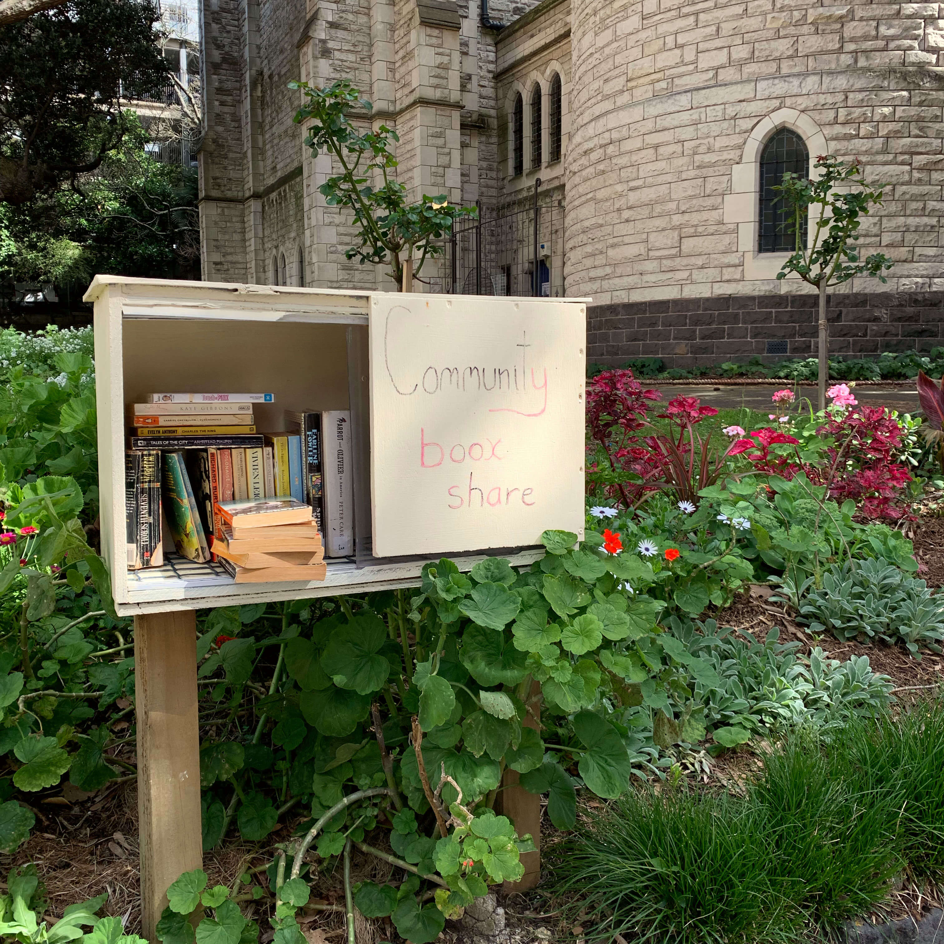 Community book share, spotted in Auckland, New Zealand