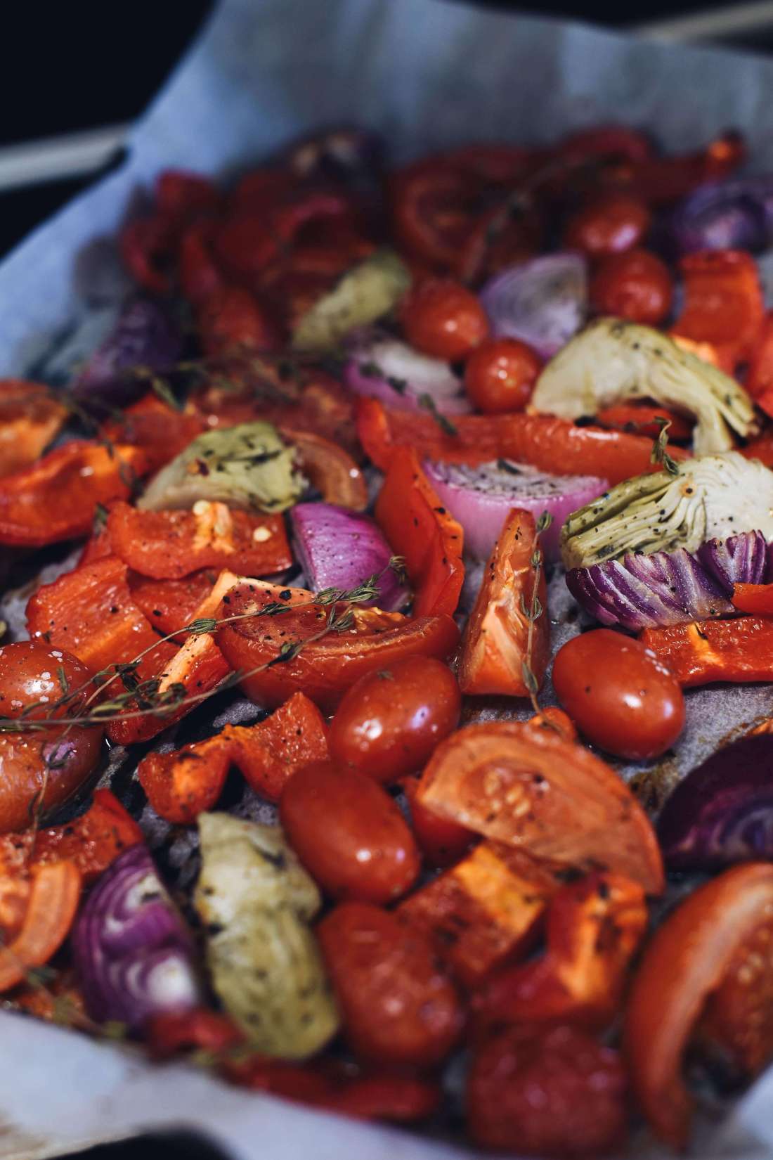 roasted vegetables - Unsplash