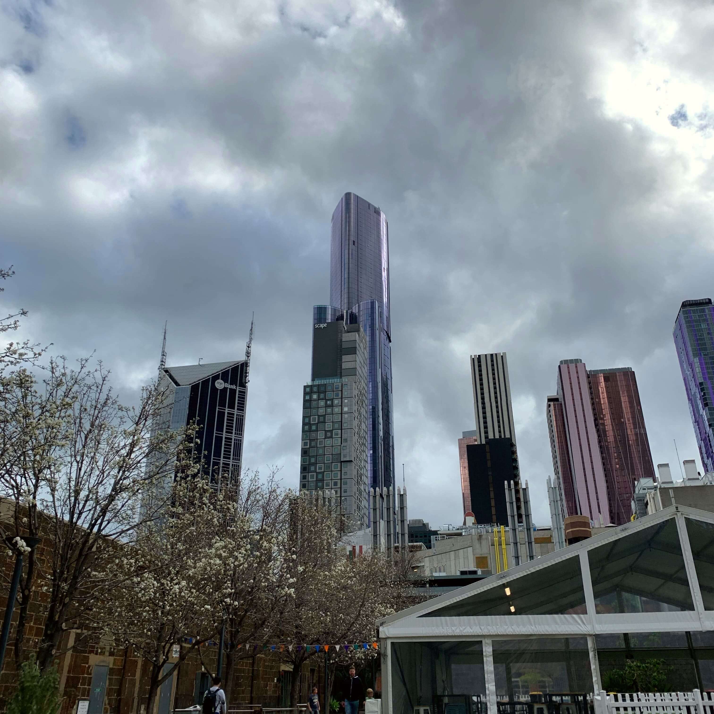 Buildings in Melbourne CBD