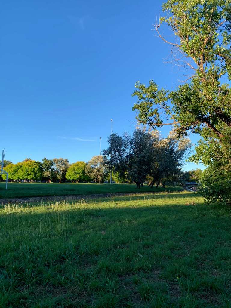Summertime sunset, Canberra